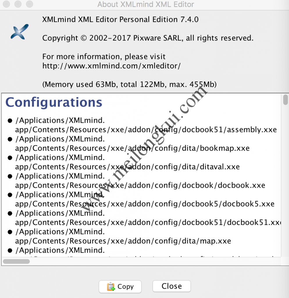 Mac系统下XMLMind XML Editor不能输入中文的软件版本