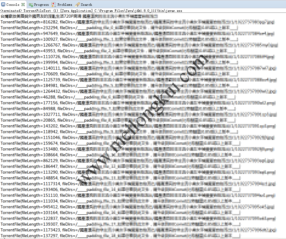 org.eclipse.bittorrent解析不了的种子