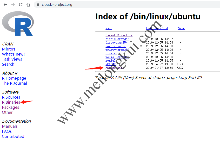 Ubuntu下R官网安装文档