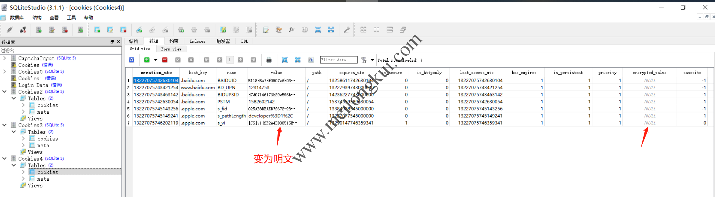Chrome通过--disable-cookie-encryption禁用Cookie加密